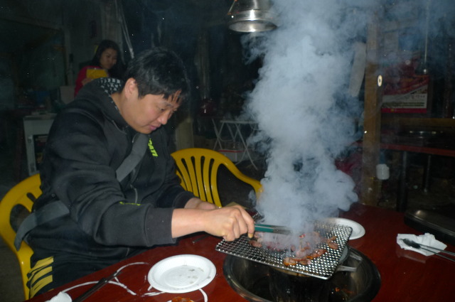 장작바베큐 이미지