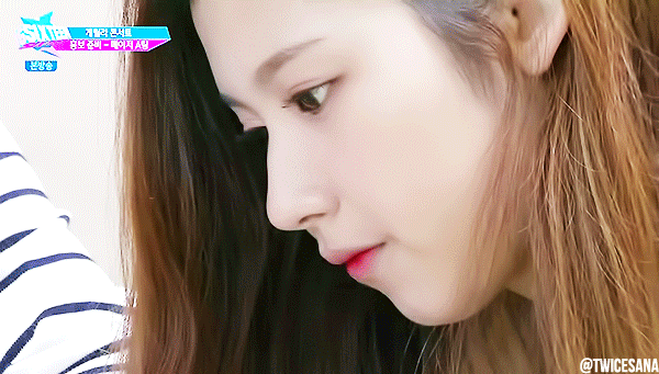 사나 비주얼에 대한 오해.gif | 인스티즈