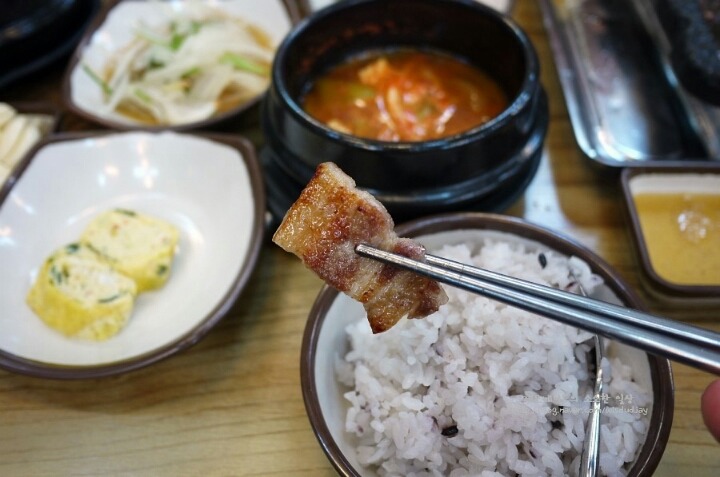 고기 먹을때 밥 | 인스티즈