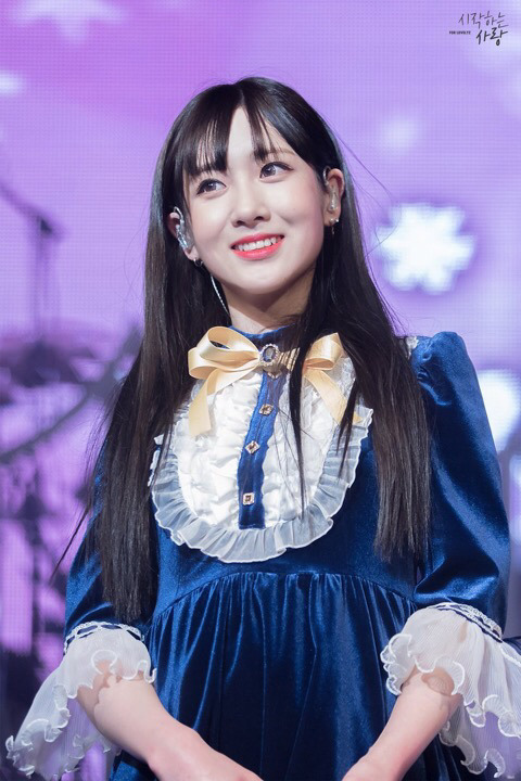 흑발이 너무 이쁜 러블리즈 지애 | 인스티즈
