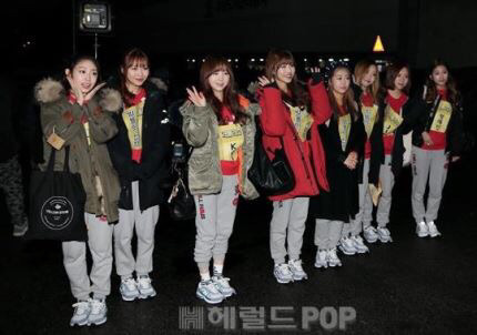 러블리즈 아육대 출근길 | 인스티즈