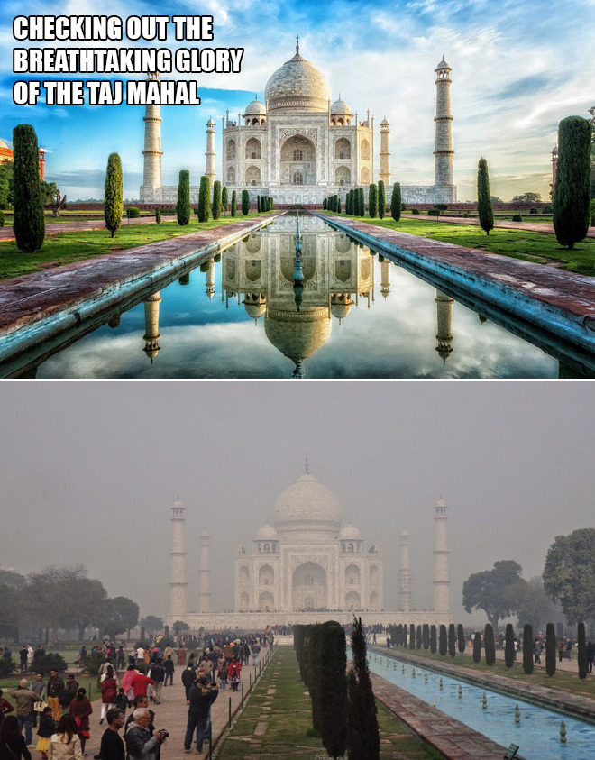 기대 vs 현실 | 인스티즈