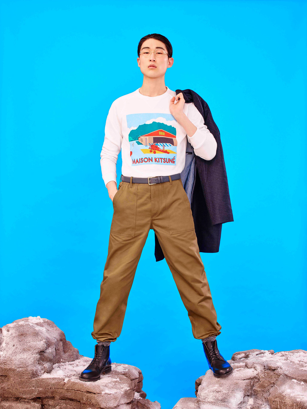 [메종키츠네] 단 1년만에 한국에게 빅엿을 선사하는 Maison Kitsune 2016.17 F/W 컬렉션 | 인스티즈