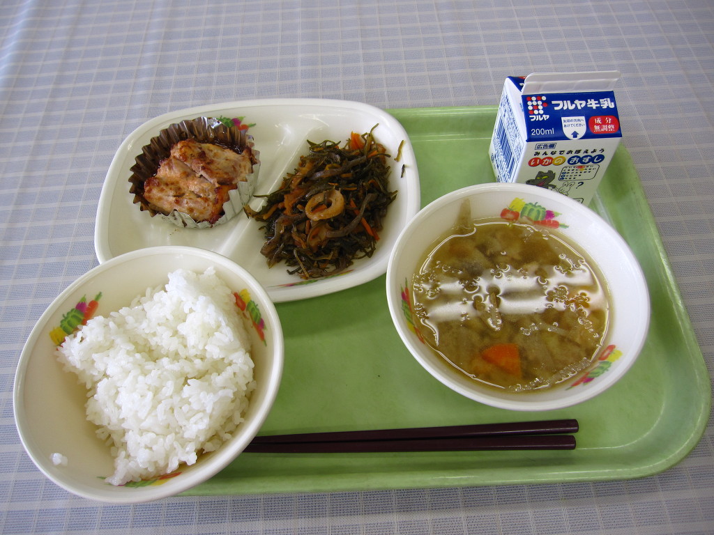 일본의 일반적인 학교 급식.JPG | 인스티즈