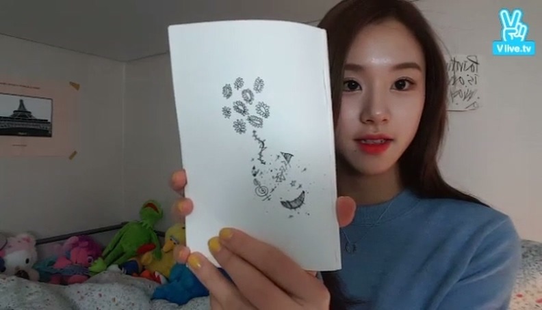 채영이 아기자기한 그림 실력.jpg | 인스티즈
