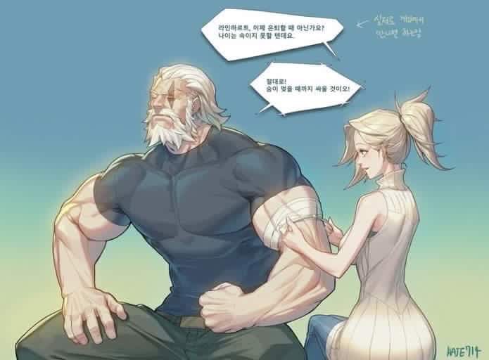 [오버워치] 라인하르트 공감썰.JPG | 인스티즈