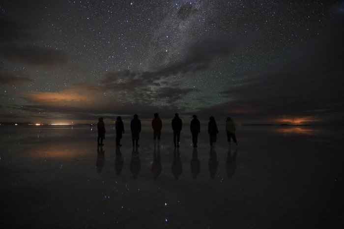 우유니 사막의 밤하늘.jpg | 인스티즈
