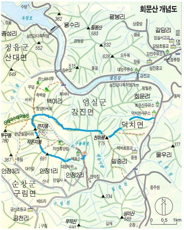 회문산 이미지