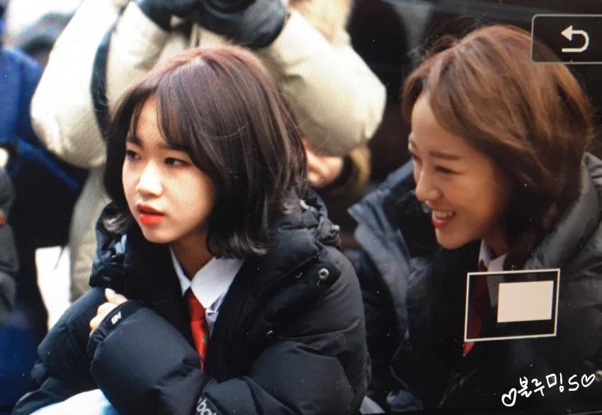 출근길에 세정 언니가 안보여서 심각했던 아이오아이 유정이 | 인스티즈