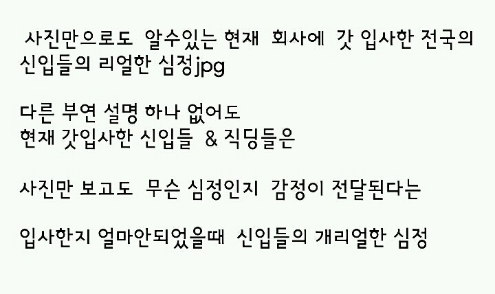 직장인들은 사진만봐도 어떤 기분인지 알수 있다는 회사에 갓입사한 신입들의 심정jpg | 인스티즈