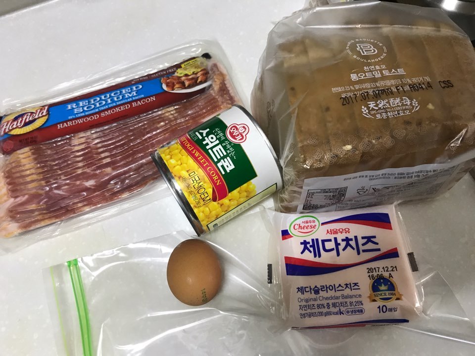 간단하게 베이컨말이 토스트 | 인스티즈