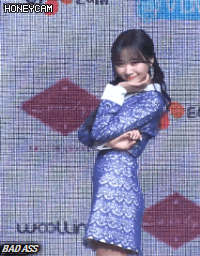 러블리즈 멤버별 포토월 사진촬영에 대처하는 태도.gif | 인스티즈