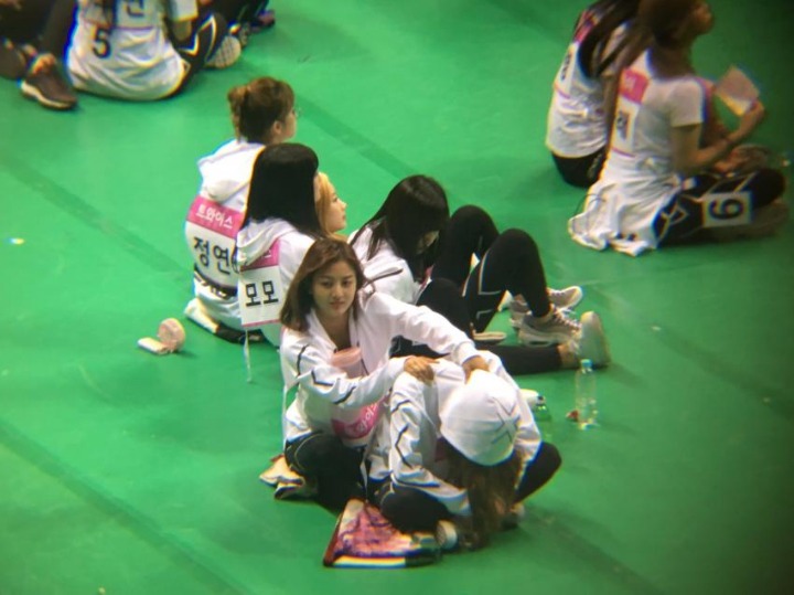 아육대와서 마냥 좋은 트와이스 사나,지효 ㅋㅋㅋㅋㅋ | 인스티즈