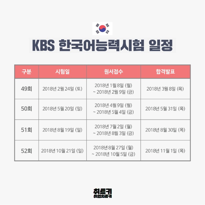 2018년 자격증일정 정리 | 인스티즈