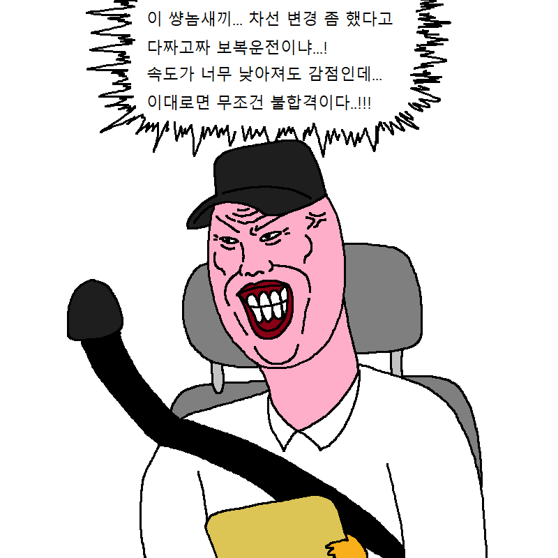 운전학원에서 운전교육 받는 만화.jpg | 인스티즈