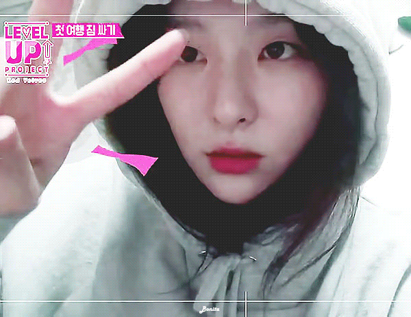 후드가 잘 어울리는 슬기.gif | 인스티즈