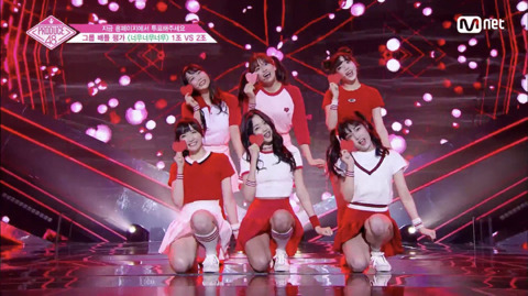 프로듀스48 1차 순발식 100% 생존한 1차 경연조 | 인스티즈