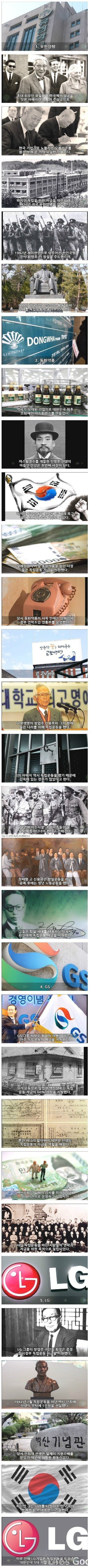 독립운동을 도와준 5대 기업.jpg | 인스티즈