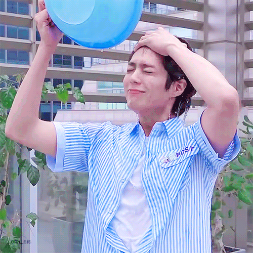 박보검 얼음물 뒤집어 쓴 얼굴 .gif | 인스티즈