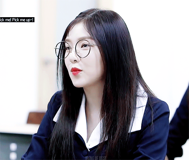 동그란 안경쓴 귀요미 아이린.gif | 인스티즈