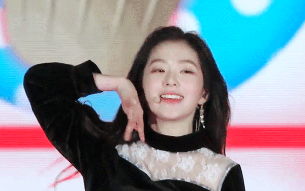 바람맞는 레드벨벳 아이린.gif | 인스티즈