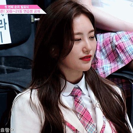 프로듀스48 살리지 못해 아쉬운 비주얼픽.gif | 인스티즈