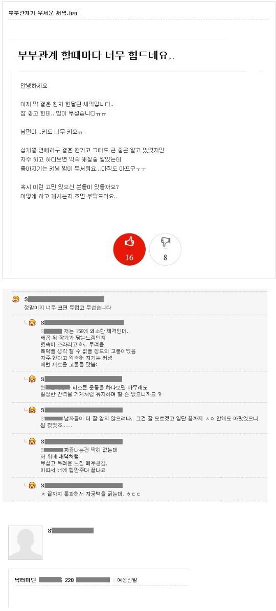 남편과 속궁합이 안맞는여자 | 인스티즈