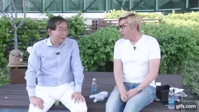 금발의 대도서관이 박원순 시장이랑 옥상에서 저스트댄스를? | 인스티즈