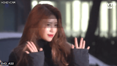 조용했던 미주와 덩달아 평범해진 러블리즈의 포토타임.gif | 인스티즈