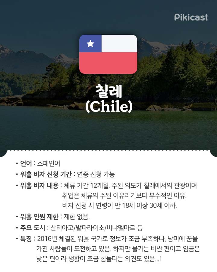워킹홀리데이 정보 | 인스티즈