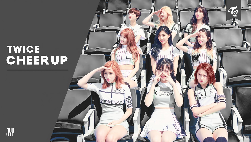 트와이스 치얼업 색깔별 바탕화면 5종 | 인스티즈
