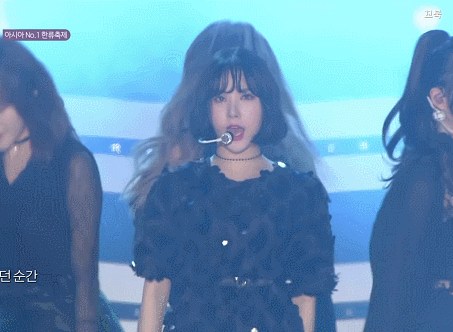 부산원아시아페스티벌(BOF) 여자친구 밤+시간을달려서.gif | 인스티즈